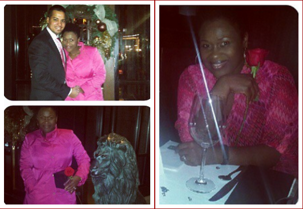 Uche Jombo birth dinner