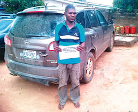 Usman and The stolen vehicle