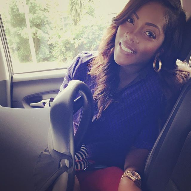 Tiwa Savage Shows Off Two-Months Post Baby Body