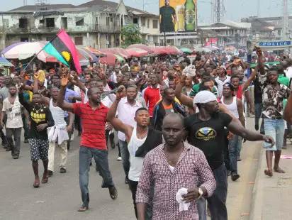 Biafra Protesters1