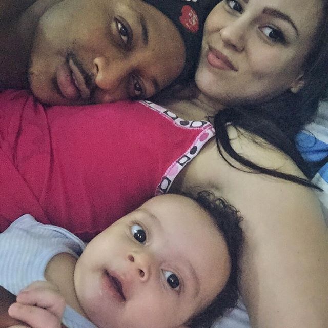 IK Ogbonna,wife and son in beautiful family portraits1
