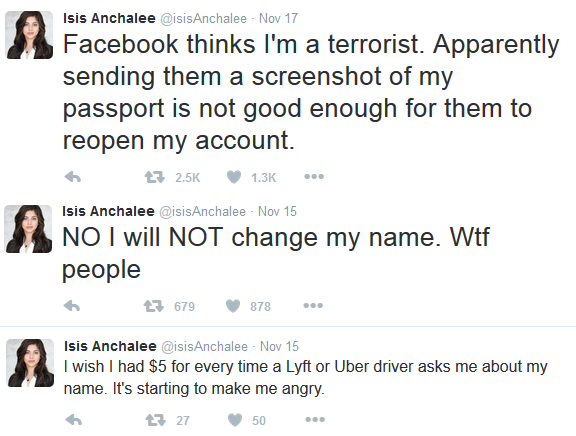 Isis Anchalee Tweets