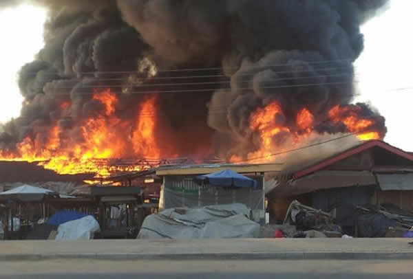 Fire In Lagos