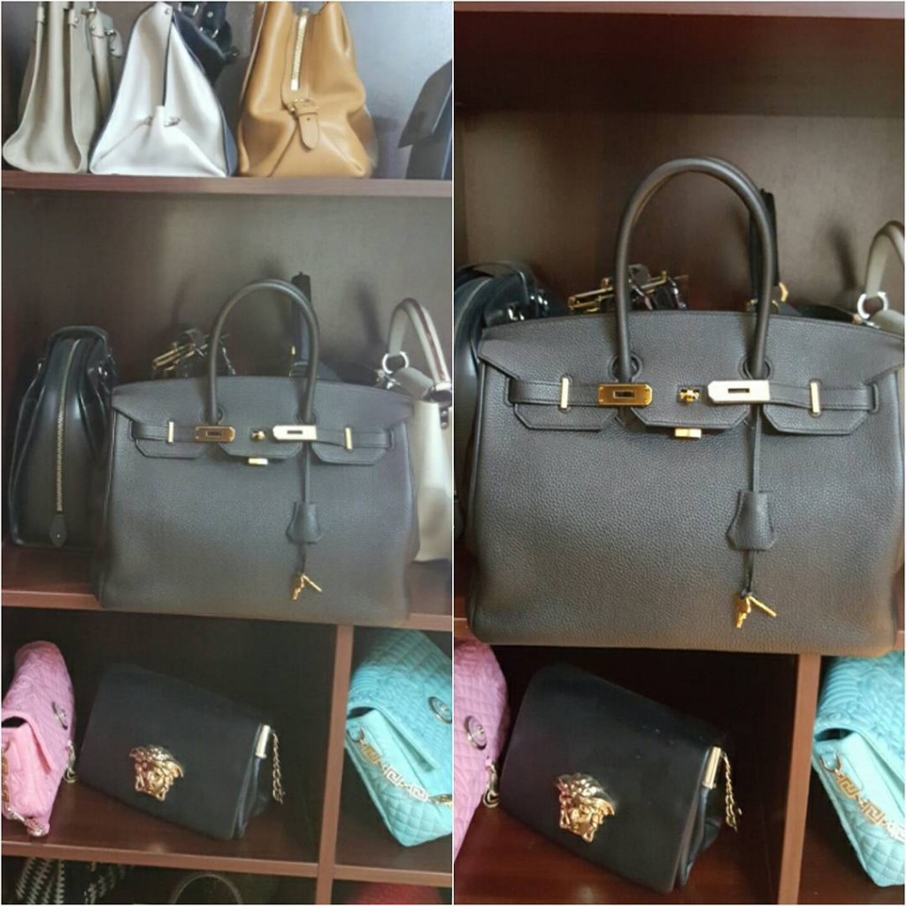 Images of the Luxury Bag she First shared..