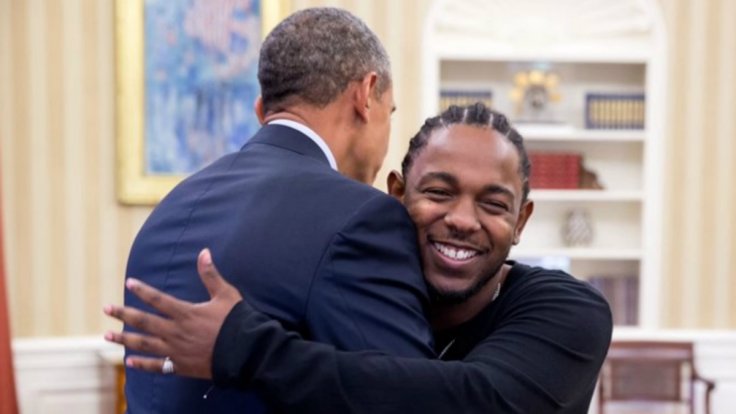 Obama and Kendrick Lamar. Photo By: MTV.com 