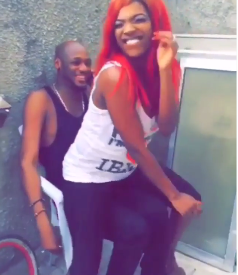 Video: Annie Idibia Twerks To Rihanna's Work For Hubby, 2Face