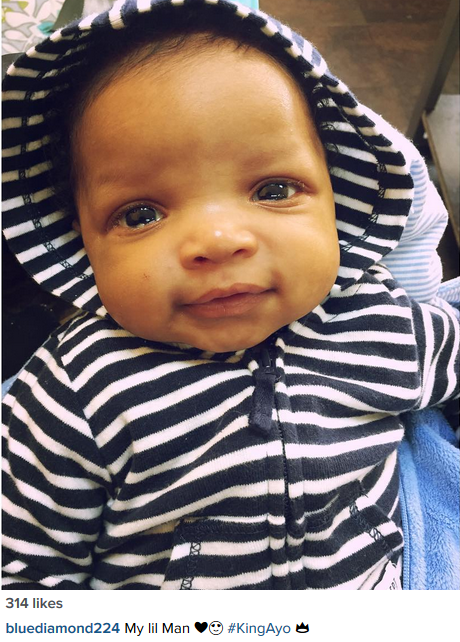Adorable New Photo Of Wizkid's 2nd Son, Ayodeji Ibrahim Jr.