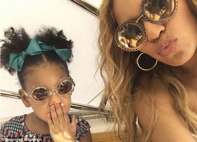 Beyonce And Blue Ivy