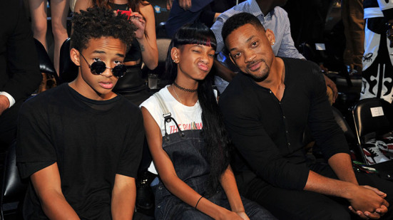 Will Smith, Willow and Jaden Smith