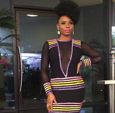 Yemi Alade’s Daring Outfit To The AMVCA 2016 (Photo)