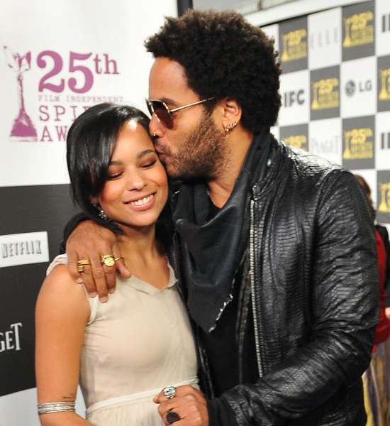 Zoe Kravitz, Lenny Kravitz