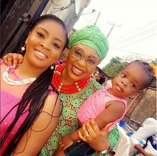 Sola (Middle), Her Sister (Left) and Daughter
