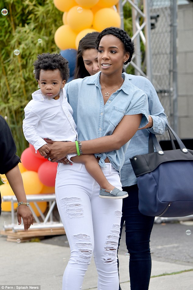 Kelly Rowland And Son