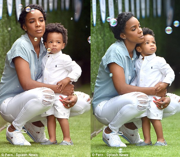Kelly Rowland And Son2