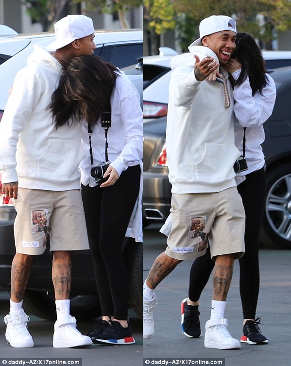 Kylie And Tyga Loved Up