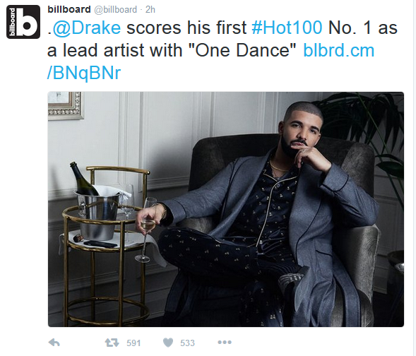 Drake one dance