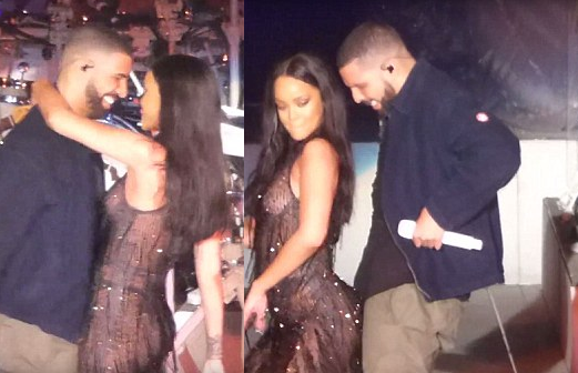 Rihanna and Drake work