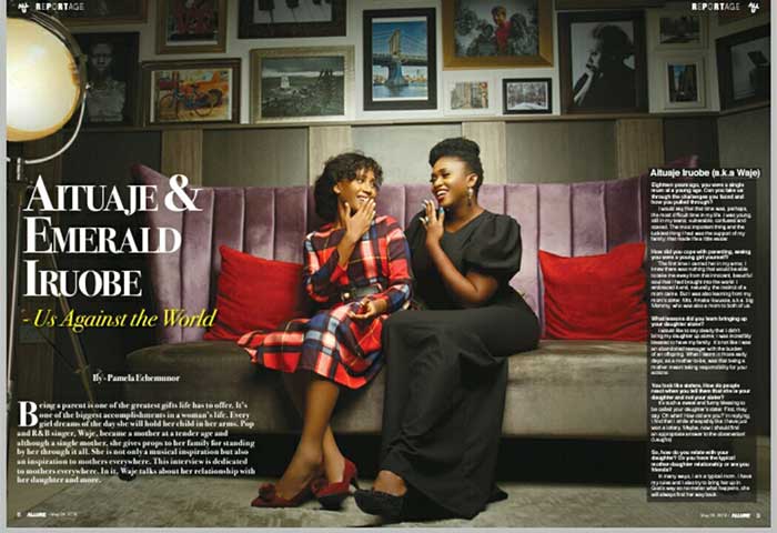WAJE and daughter Allure1