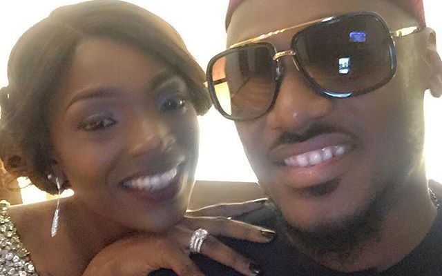 Annie-Idibia-and-2Face-celebrating-3rd-anniversary-640x400