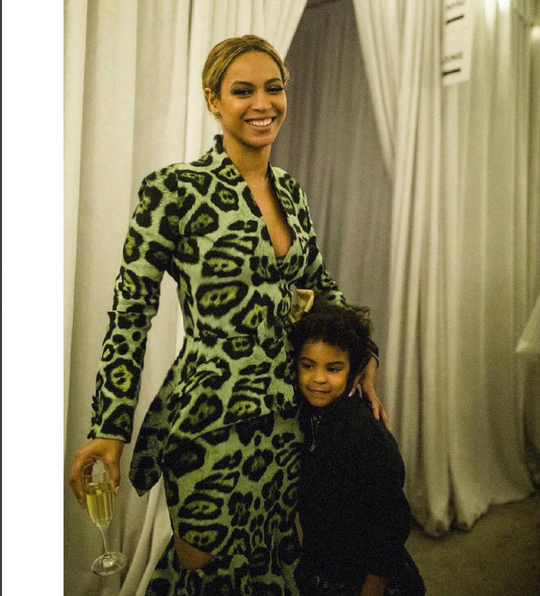 Beyonce and blue ivy