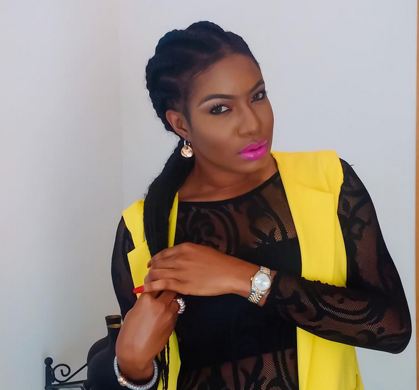 Chika Ike SHeer Blouse1