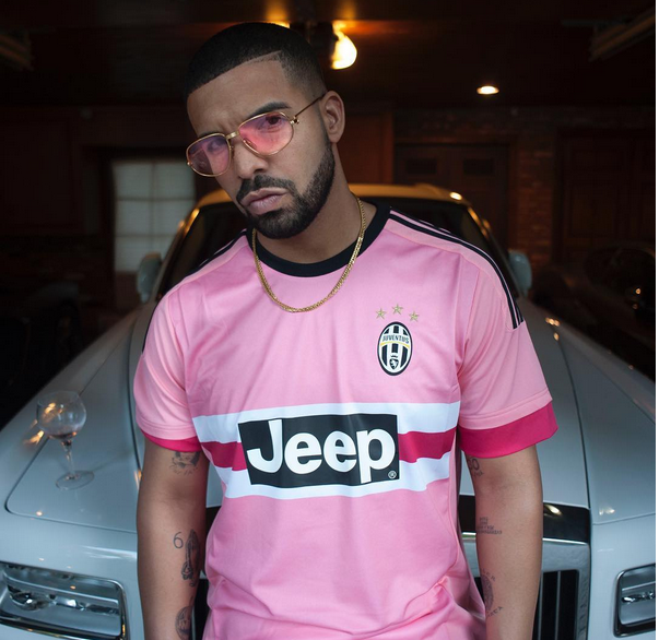 Drake  pink jersey