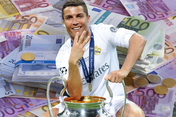 Ronaldo richest athlete
