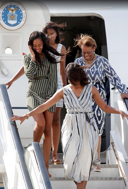 michelle and daughters