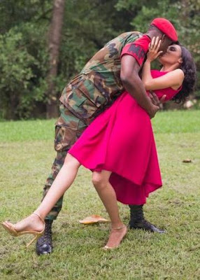 sonia ibrahim and soldier