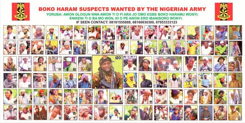 Boko Haram wanted