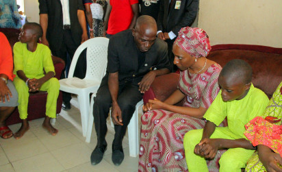 Wife of the Vice President, Dolapo Osinbajo and the deceased family members 