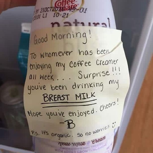 stole my milk!!!