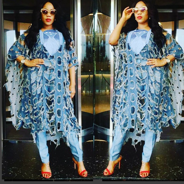 toyin lawani ripped denim