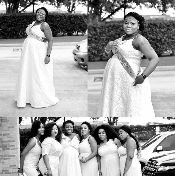 Bimbo Thomas pregnancy days1