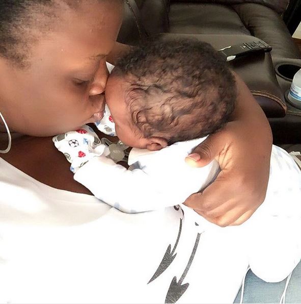 Bimbo Thomas pregnancy days2