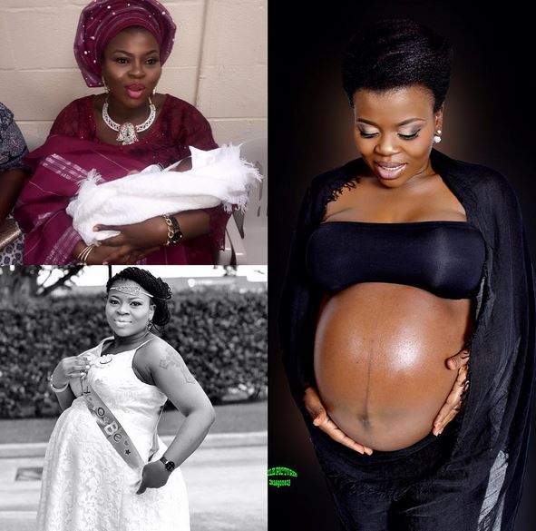 Bimbo Thomas pregnancy days3