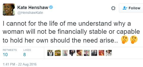 Kate henshaw life of me