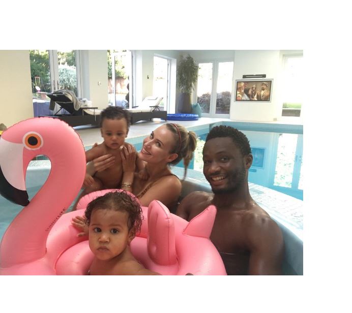 Mikel family out