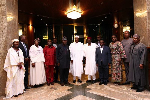 President-Buhari-Receives-UNFPA-ED-Babatunde-Osotimehim