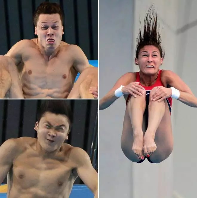 divers at olympics