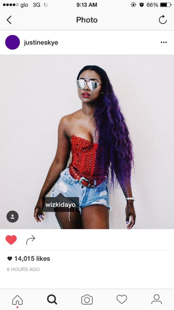 justine skye wizkid