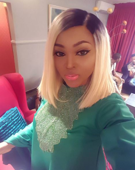 mercy aigbe blonde1