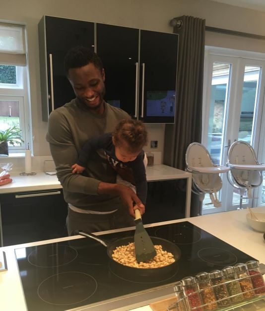 Mikel and daughter