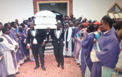 stella oduah buries son
