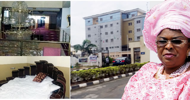 Former First Lady, Dame Patience Jonathan and her hotel