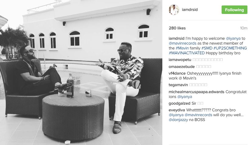 iyanya-join-mavin-sid