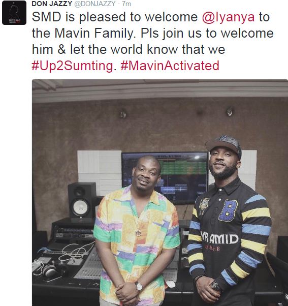 iyanya-join-mavin