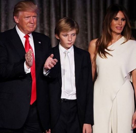 melania-trump-and-barron-and-donald