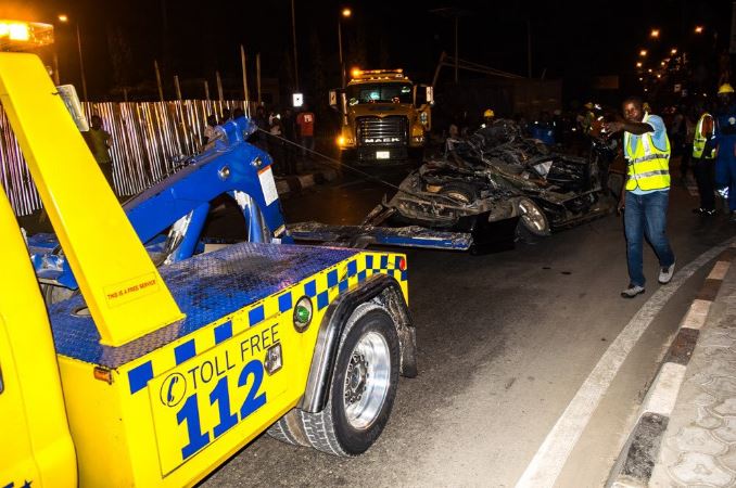 Gravel truck kills one1