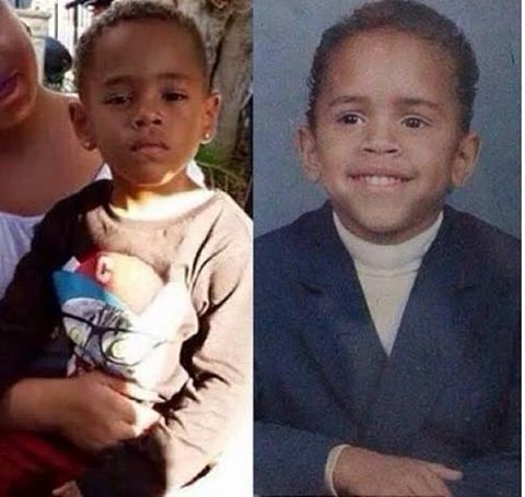 Chris Brown doppelganger